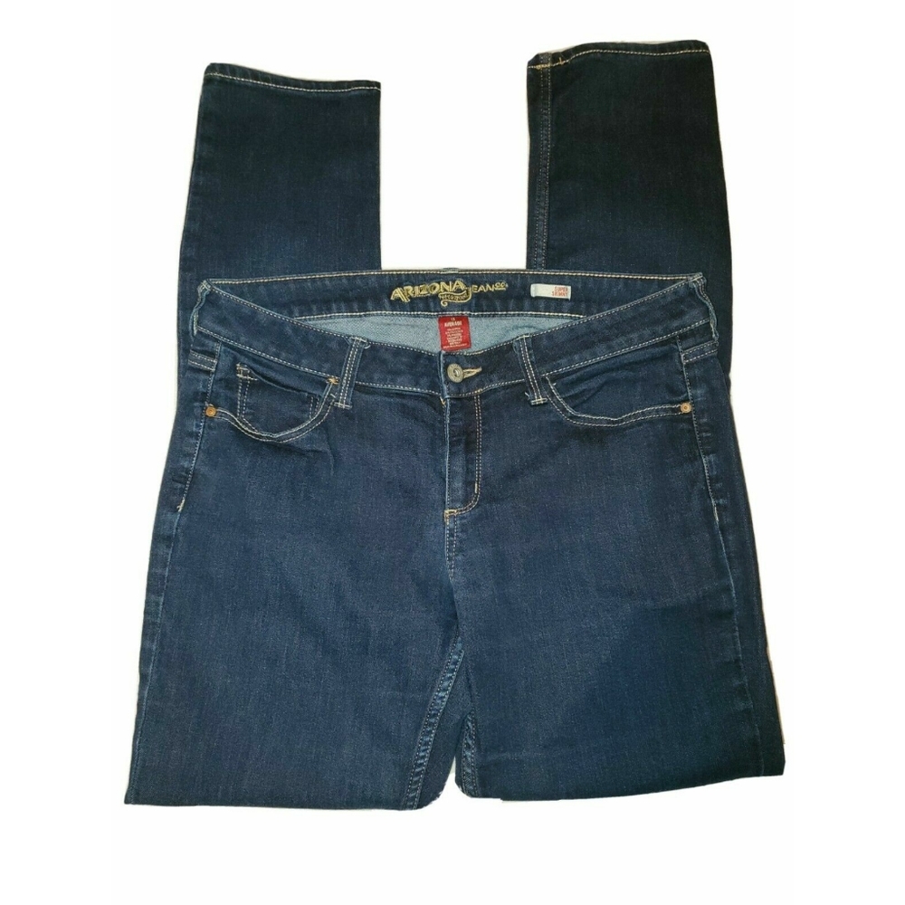 Arizona Jean Co Dark Wash Skinny, 13